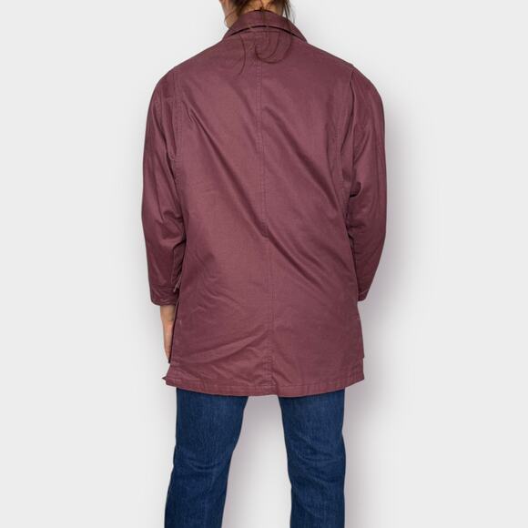 90s Towne London Fog Mauve Chore‎ Coat - Picture 7 of 8